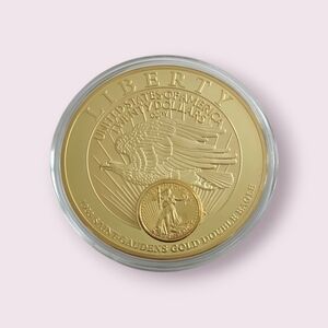 Historic Eagles 70mm Proof Colossal Coin by American Mint, w/COA